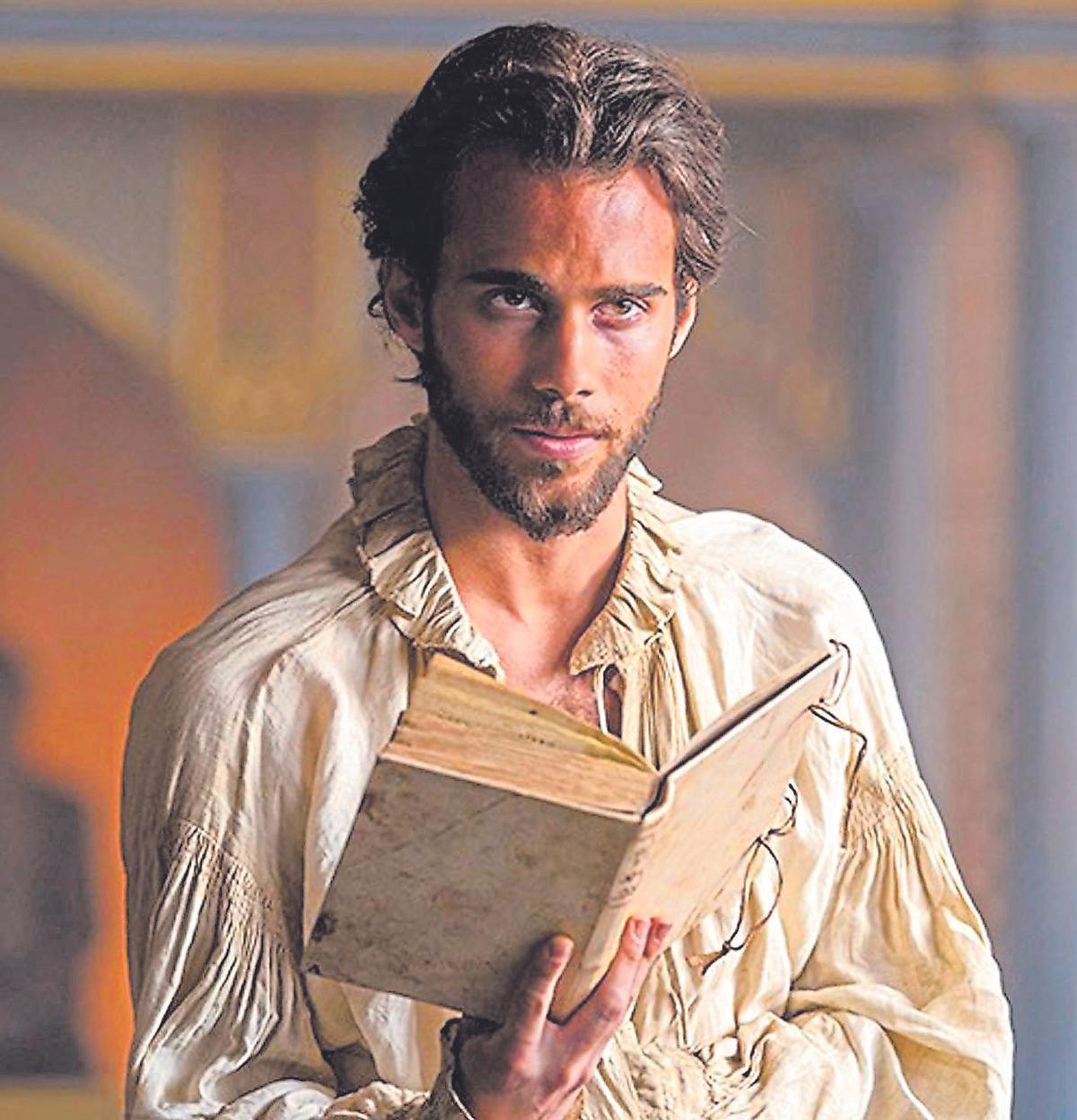 Julio Peña Fernández, caracterizado como Miguel de Cervantes en la película de Alejandro Amenábar ‘El Cautivo’.