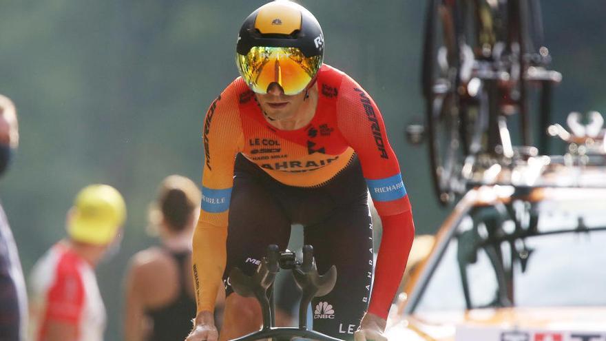 El corredor vasco Mikel Landa en el Tour de Francia.