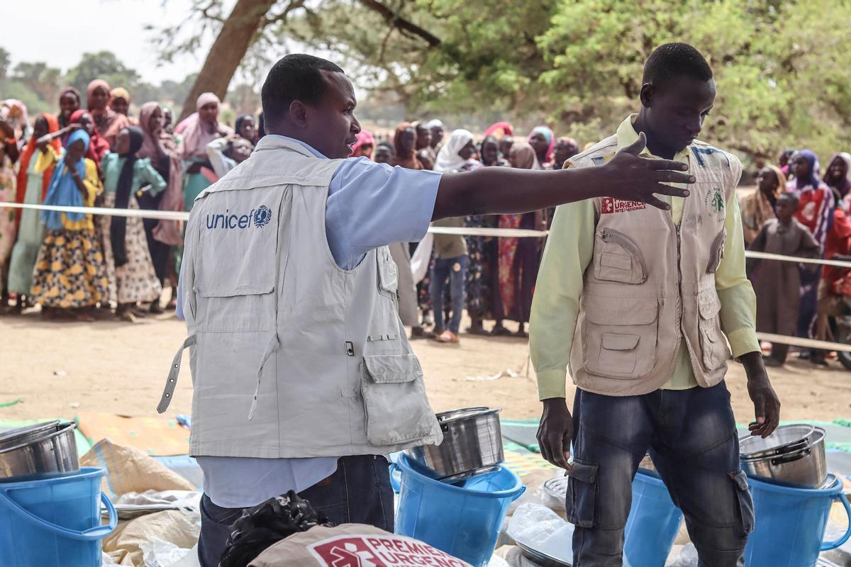 Éxodo de refugiados sudaneses hacia El Chad