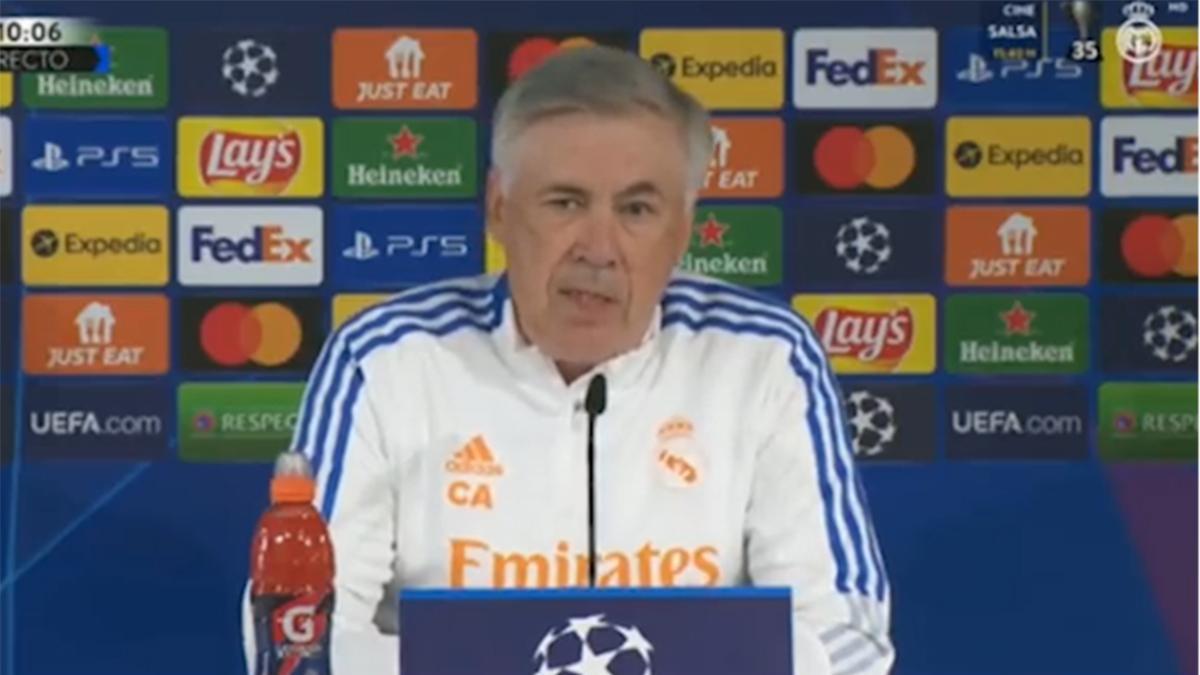 Ancelotti: "¿Mbappé? No voy a hablar de jugadores que no son del Madrid"