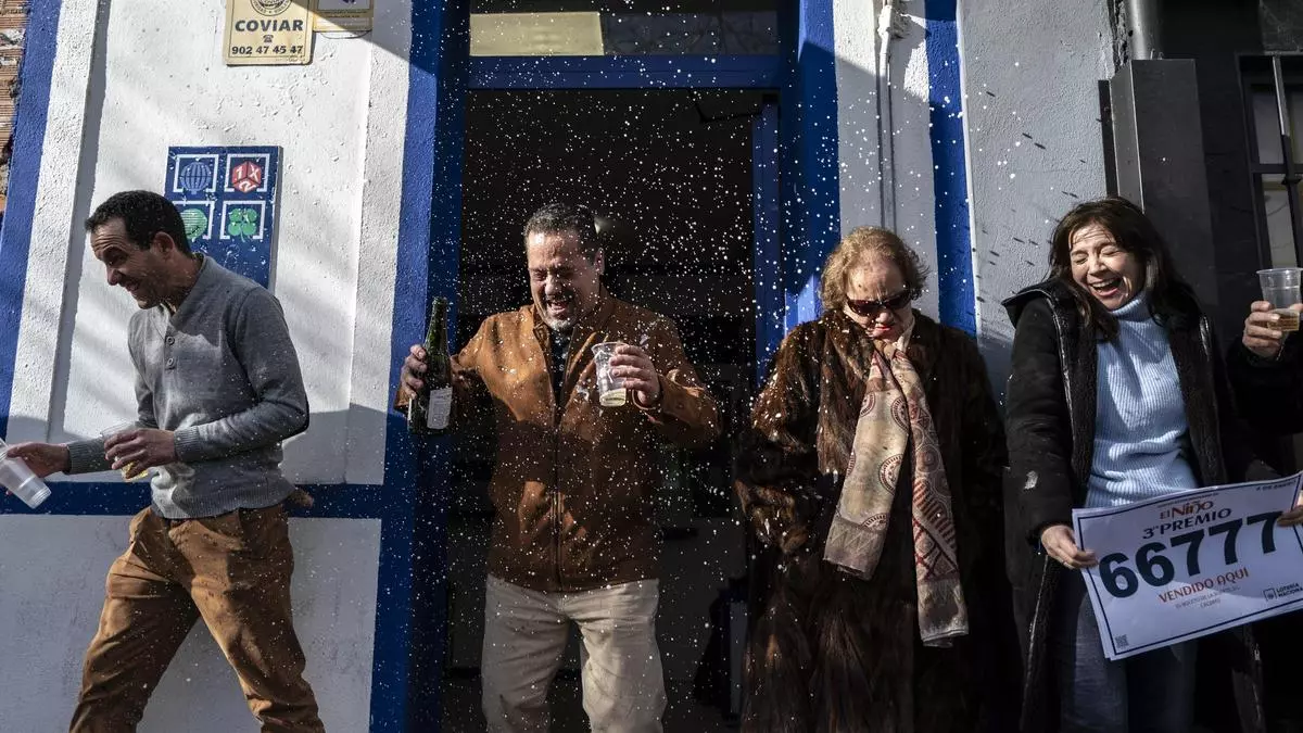 La suerte sonríe a Extremadura: caen 1.725.000 euros de la Lotería del Niño