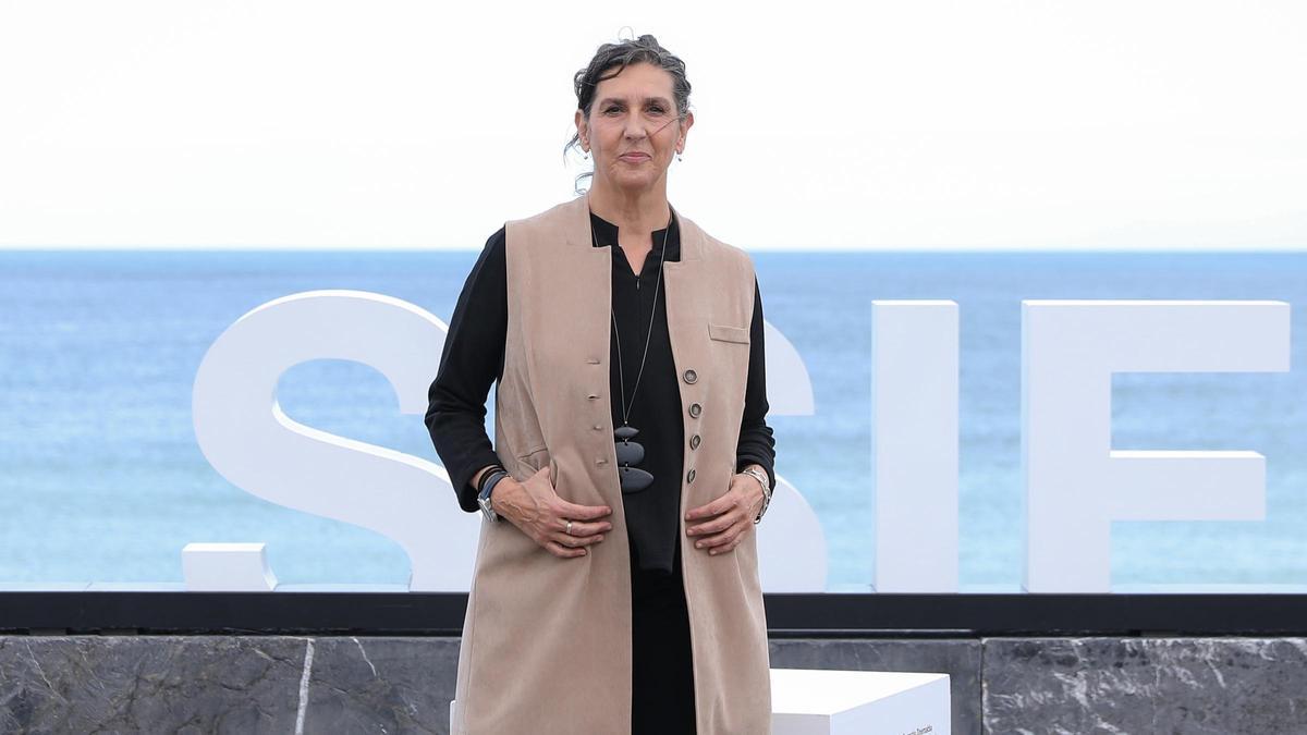 La actriz Elvira Mínguez, autora y directora de 'La sombra de la tierra'.