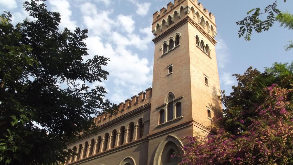 Imagen del palacio de la Motilla de Sevilla.