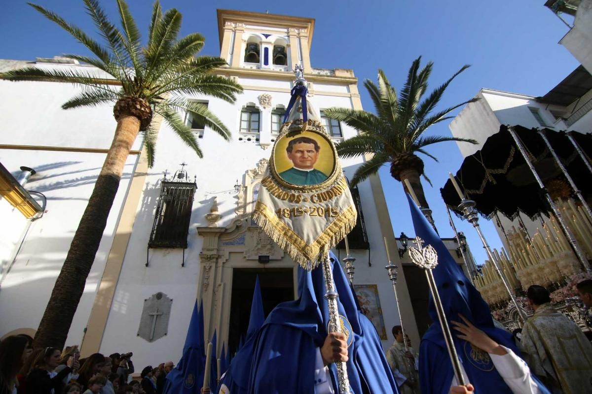 La hermandad del Prendimiento es el reflejo de la labor de Salesianos