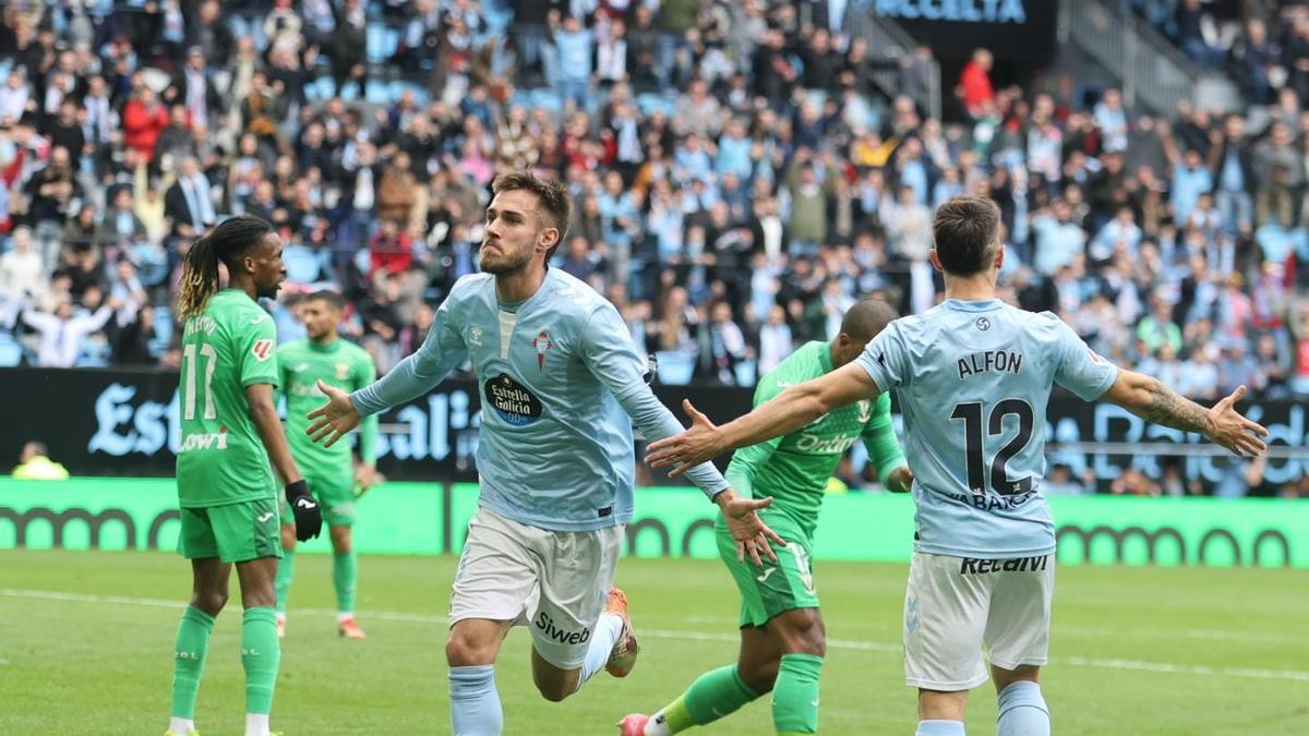 El Celta-Leganés, en imágenes