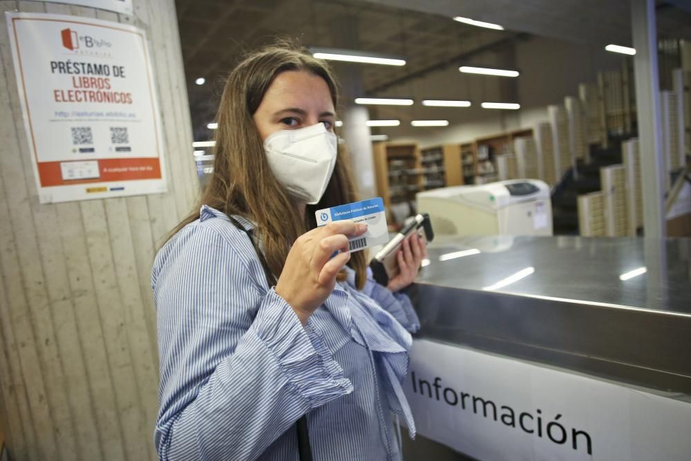 Desescalada en Asturias: La biblioteca de Oviedo reabre sus puertas