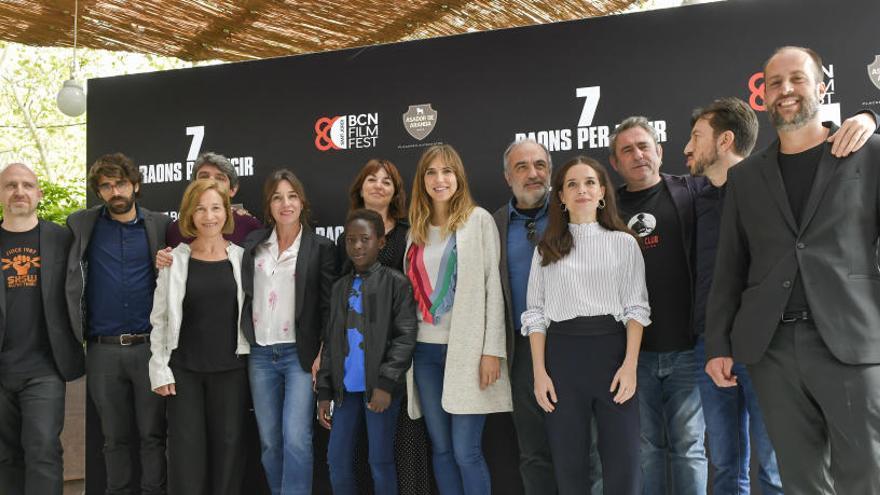 L&#039;equip artístic de la pel·lícula dirigida pels tres directors manresans