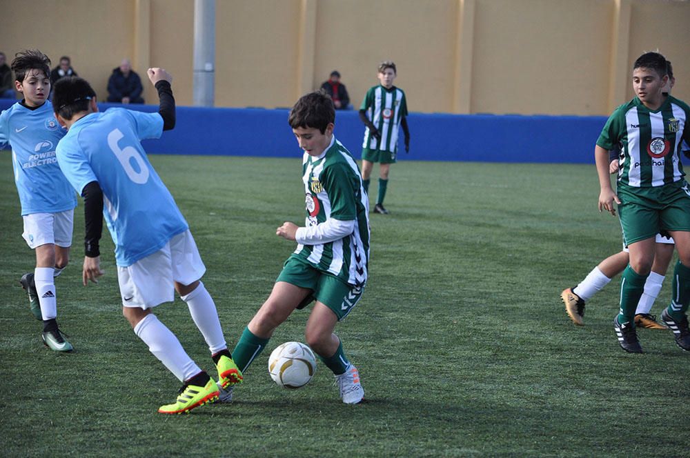 Fútbol base del fin de semana