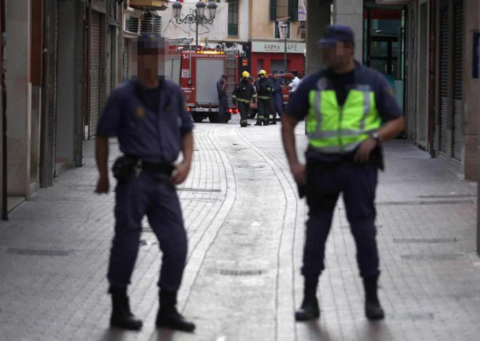 La última bomba de ETA estalló en la Plaza Mayor de Palma