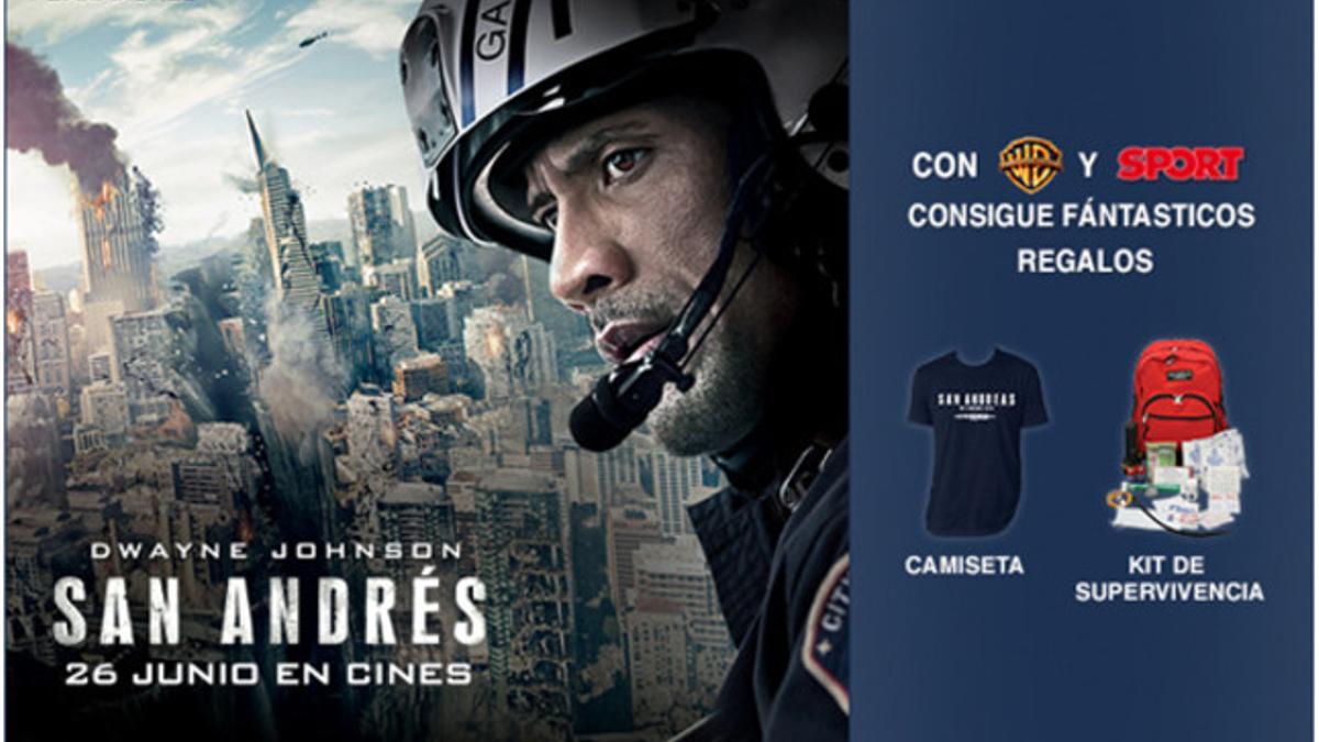 Participa en nuestro sorteo de la película San Andrés