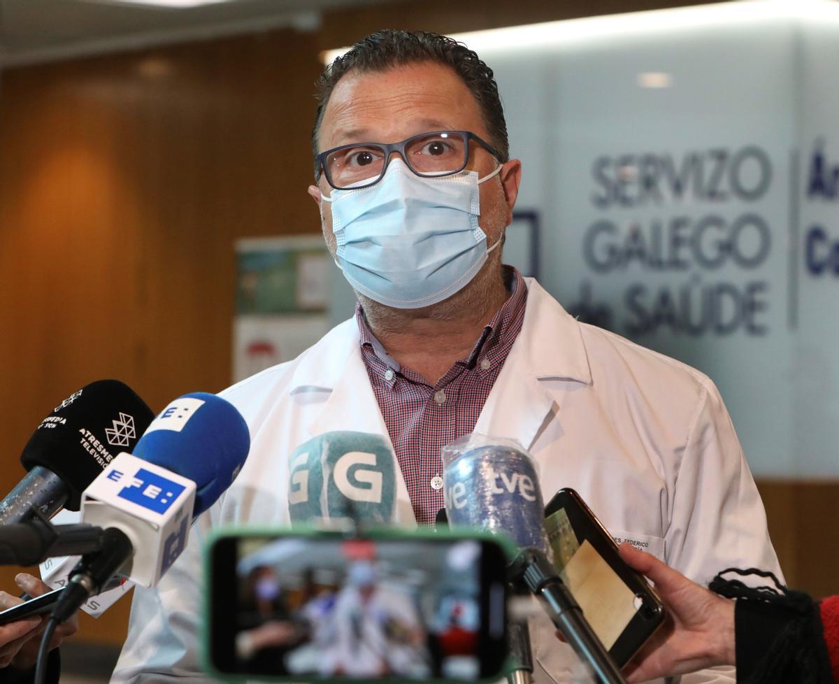 El jefe de servicio de Pediatría del CHUS y miembro del Comité Asesor de vacunas de la OMS, Federico Martinón.