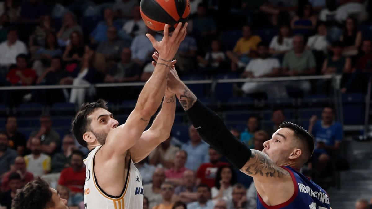 Campazzo dio un recital ante el Barça