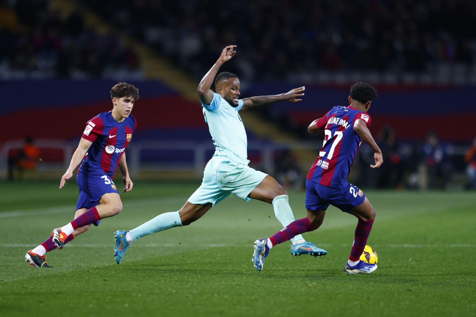 Las imágenes del Barça-RCD Mallorca en Montjuïc