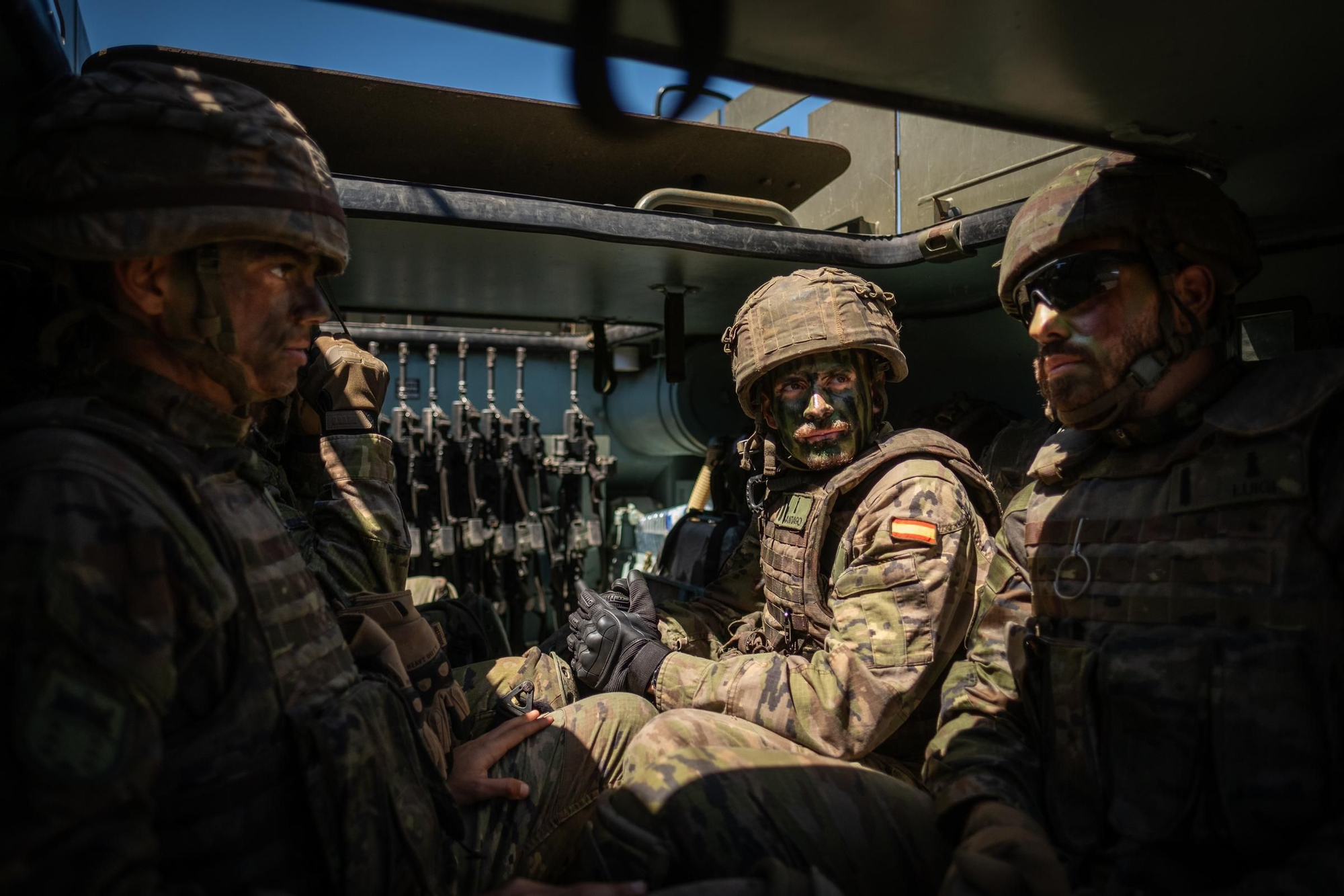 Maniobras militares en Canarias