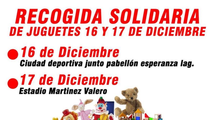 Cartel anunciador de la Campaña de Recogida de Juguetes