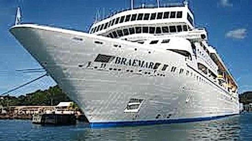 El crucero «Braemar».