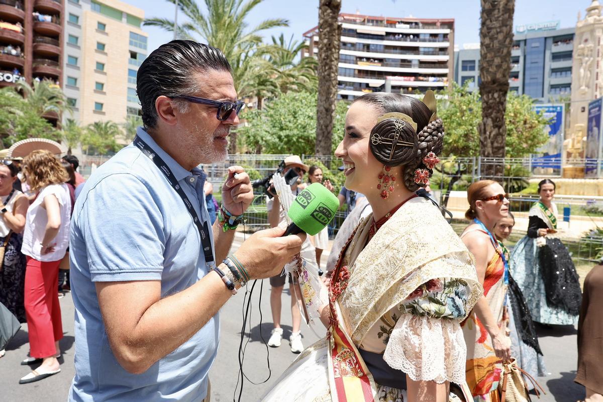 Tercera mascletà de Hogueras con Alicante, València y Castelló