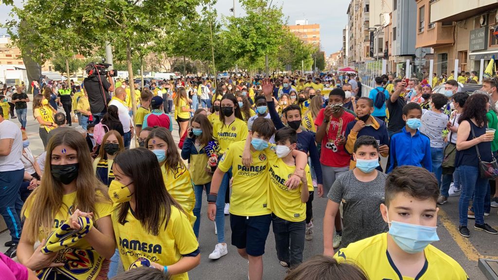 Imágenes de la rúa del Villarreal en Vila-real