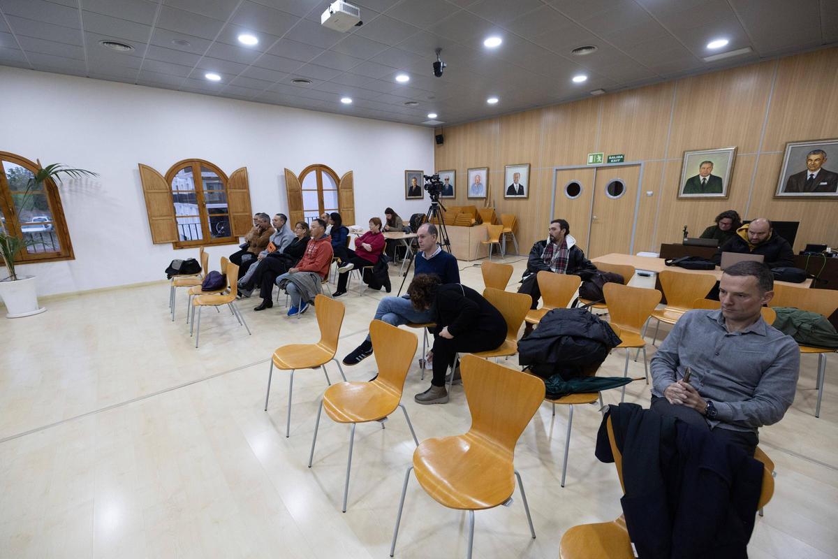 Las imágenes de pleno del Ayuntamiento de Sant Josep