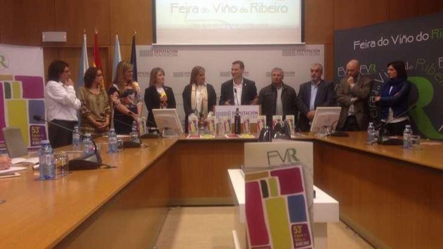 Presentación en la sede de la Diputación pontevedresa.  // FdV