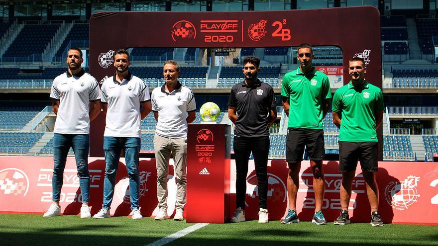 Así se desarrolló el acto de presentación antes de la final de play-off ante el Castellón