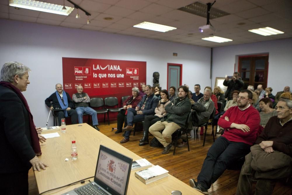 Conferencia de Enrique Barón en Laviana