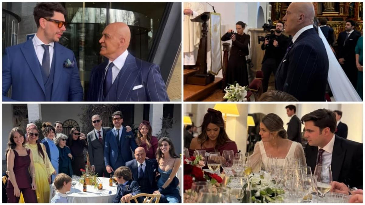 Imágenes de la boda.