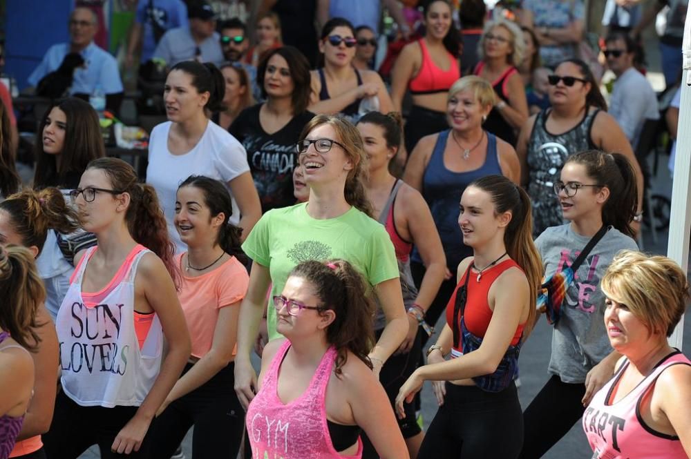 La Alberca se pone en forma a ritmo de zumba