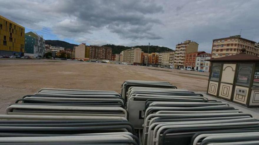 La Mayacina, sin coches y lista para recibir a la Guardia Real