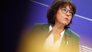 La portavoz de ERC en el Parlamento Europeo, Diana Riba.