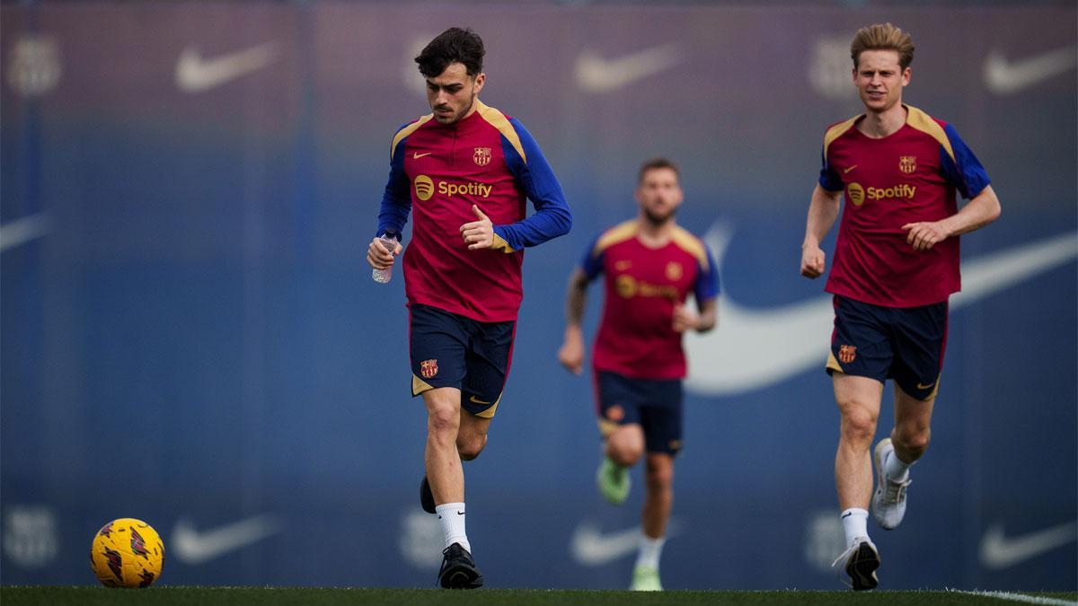 Buenas noticias en el último entrenamiento del Barça