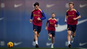 Buenas noticias en el último entrenamiento del Barça