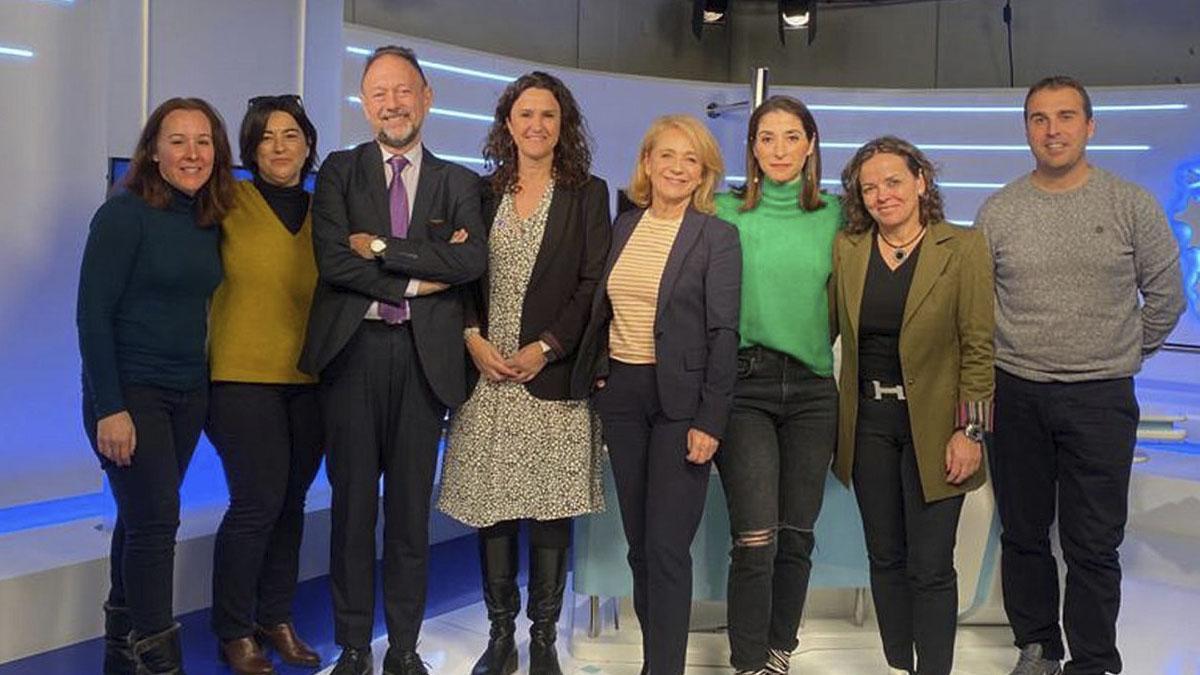 Miembros del equipo territorial valenciano de RTVE