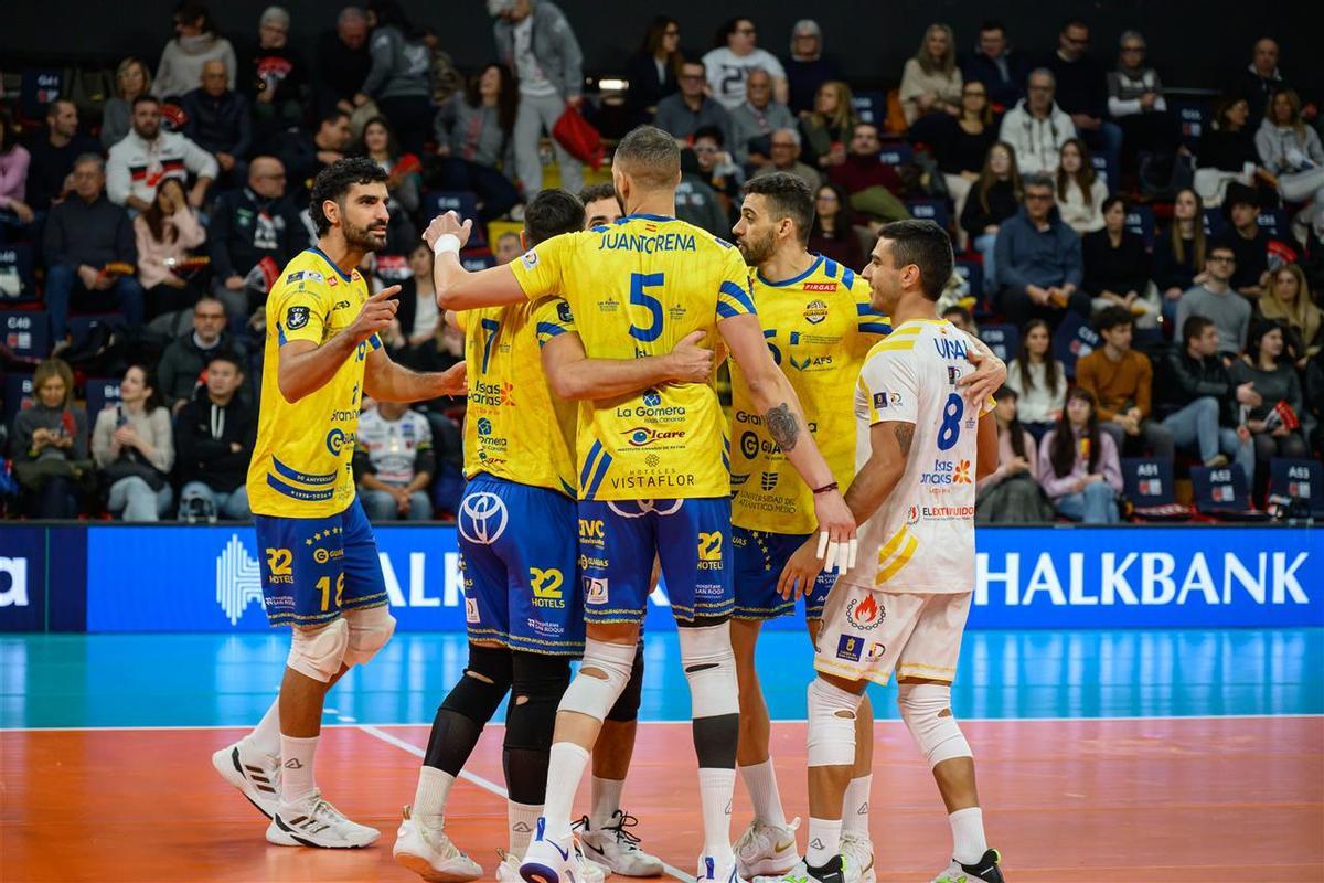 Dulce resaca la que deja en el seno del Guaguas su trayectoria en la presente edición del Champions League de voleibol.