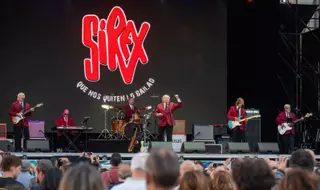 Baile con la nostalgia en María Pita con Sirex y Los Rebeldes