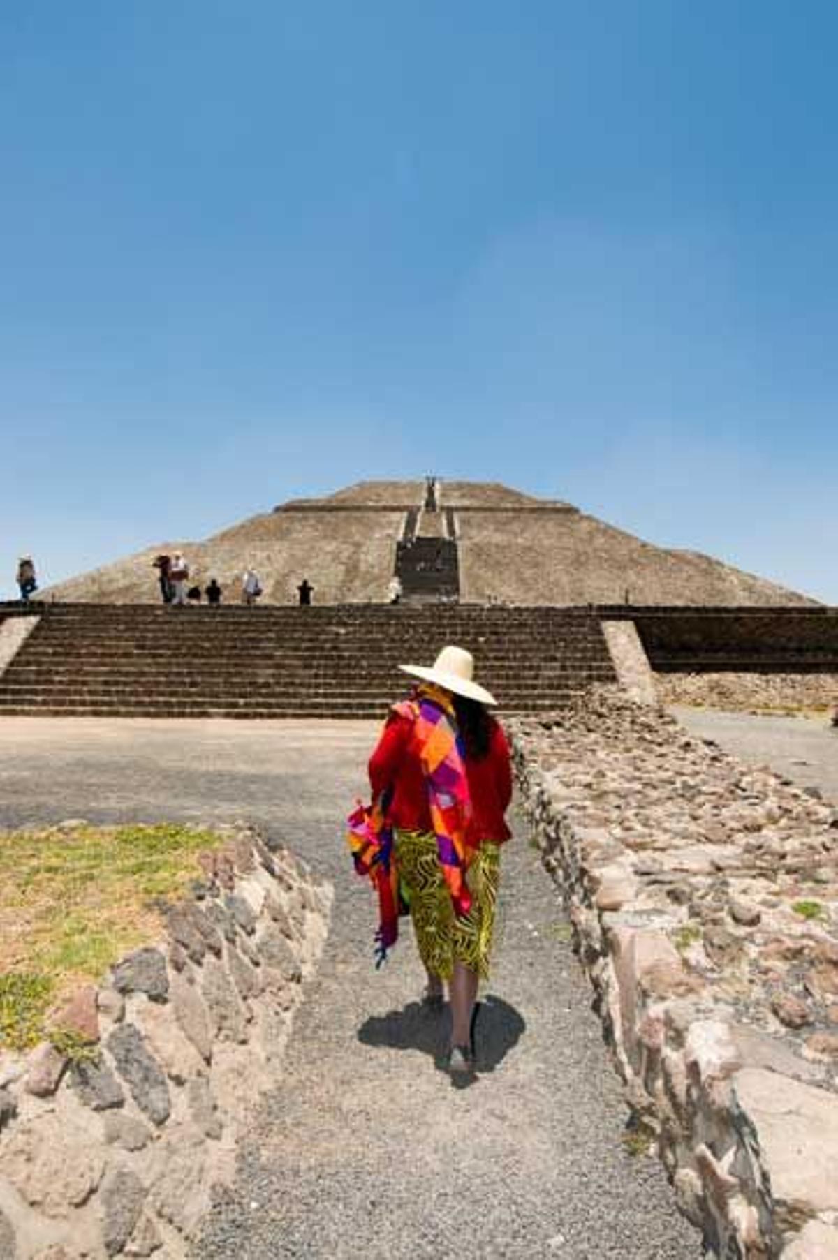 Pirámide de Teotihuacán.