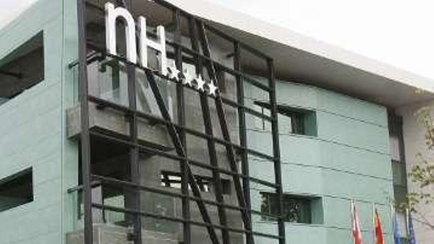 Hotel NH en Gijón.