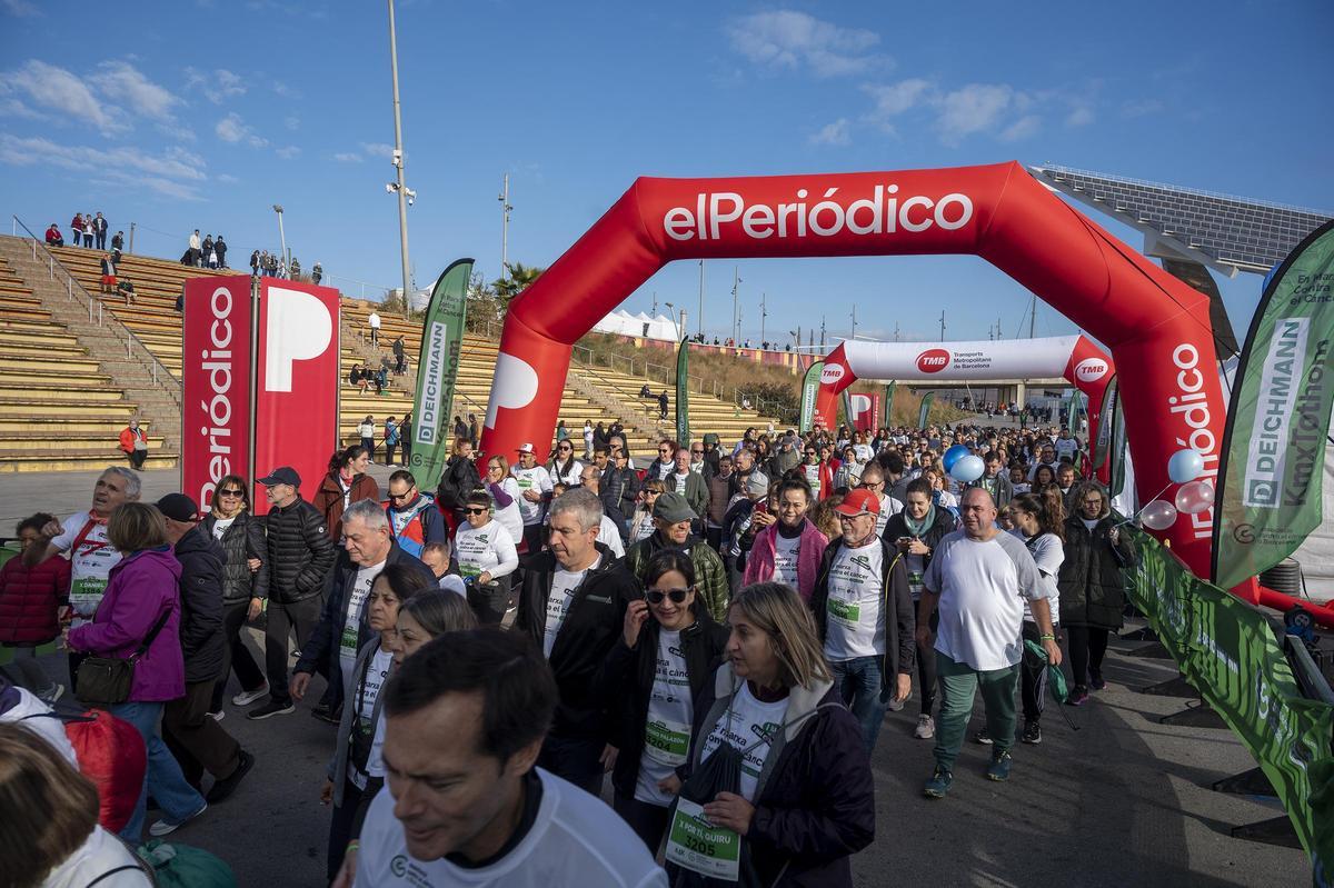Barcelona corre contra el cáncer en el Fòrum
