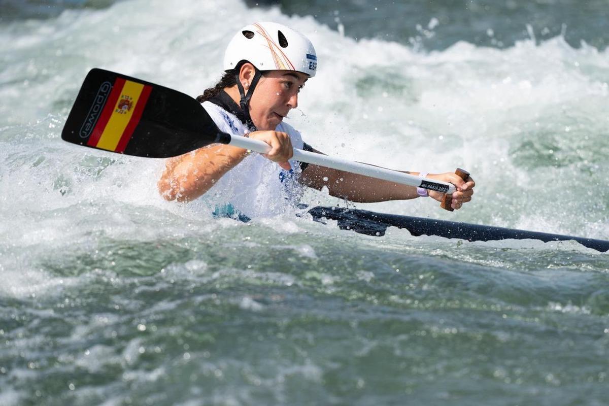 Miren Lazkano, durant els JJOO De París 2024. Miren Lazkano, durant els JJOO De París 2024.