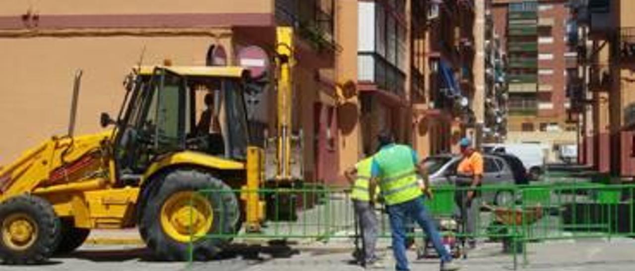 Arrancan  las obras de remodelación del barrio Sagrada Familia