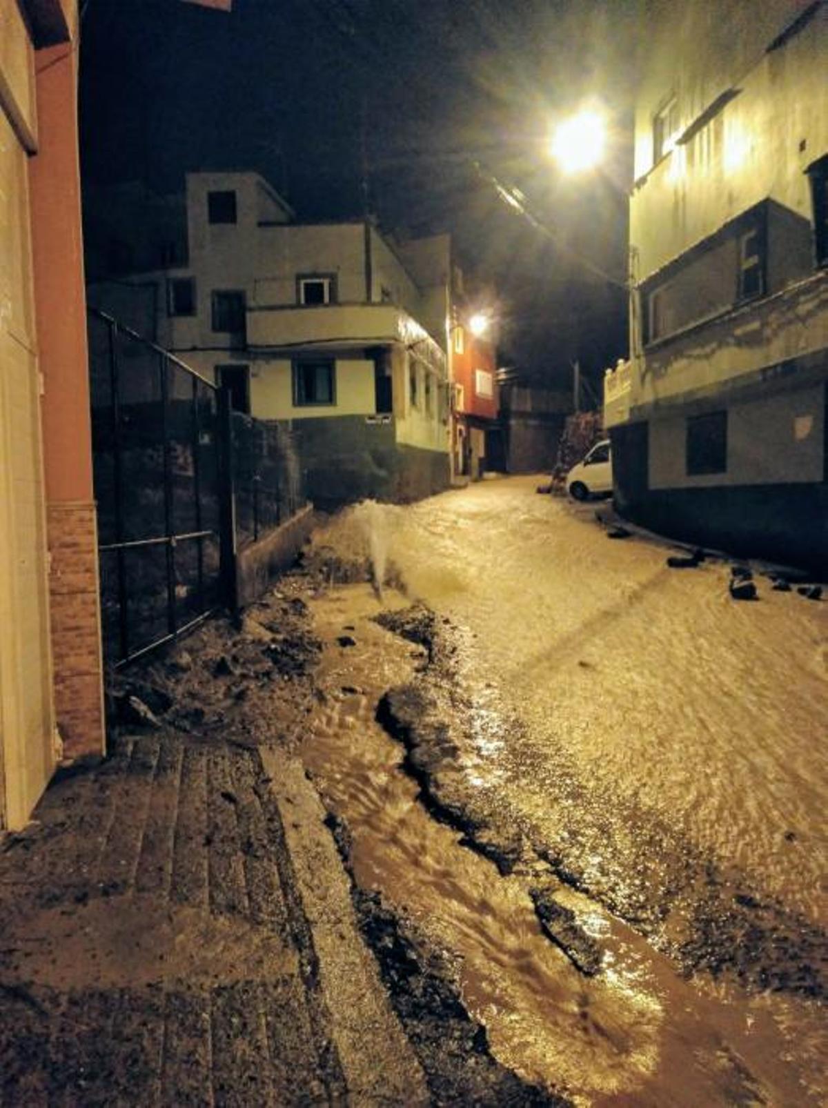 Gran Canaria se recupera tras las fuertes lluvias de las últimas horas
