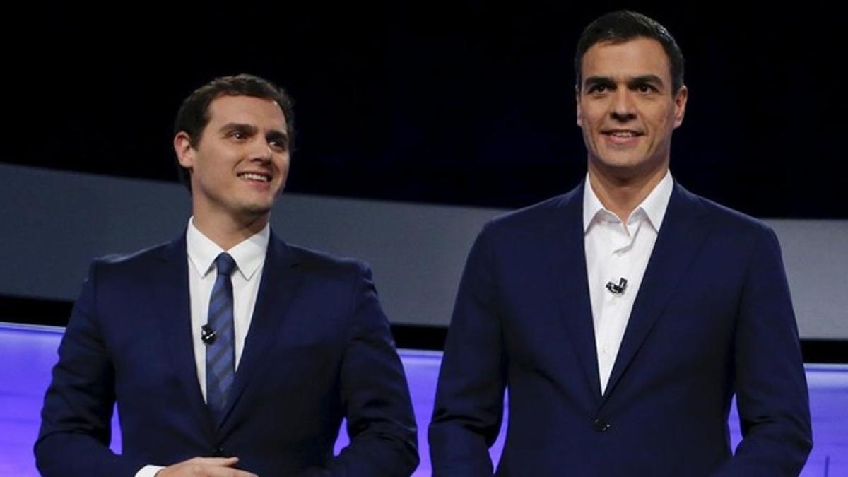 Pedro Sanchez Albert Rivera