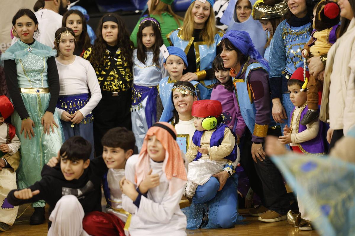 En imágenes: Los escolinos de Avilés, de fiesta en El Quirinal