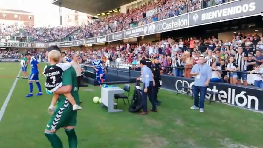 Ambientazo en Castalia en el Castellón-Badalona