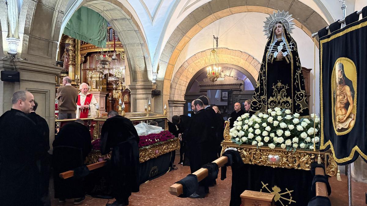 Así vivió Candás su Santo Entierro