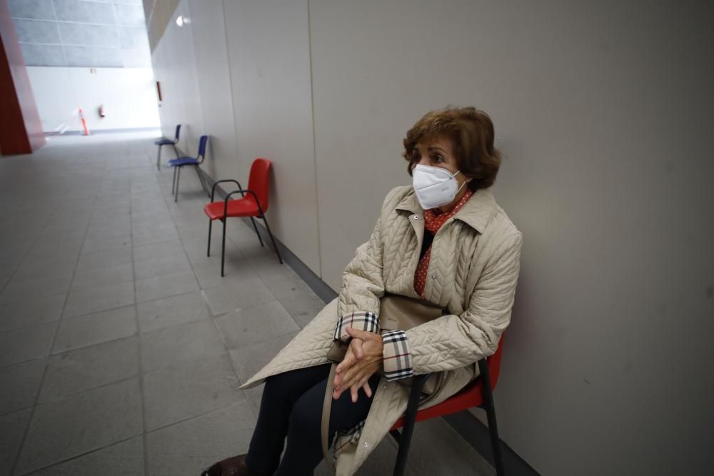 Campaña de vacunación de la gripe en Gijón.