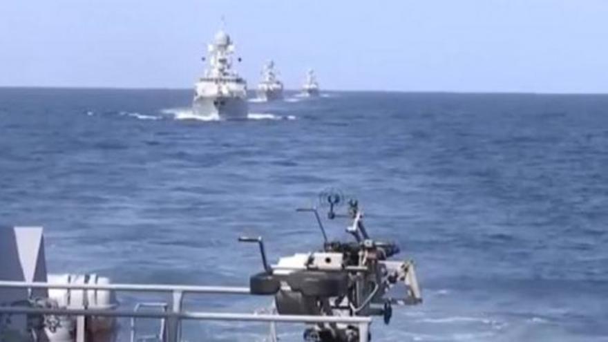 Navíos de Rusia atacan Siria