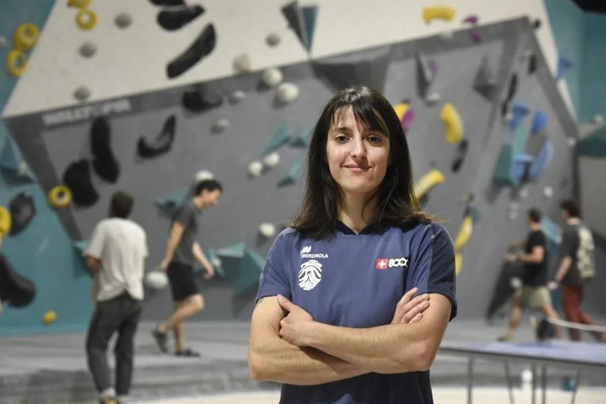 Rebeca Pérez, seleccionadora de España de escalada