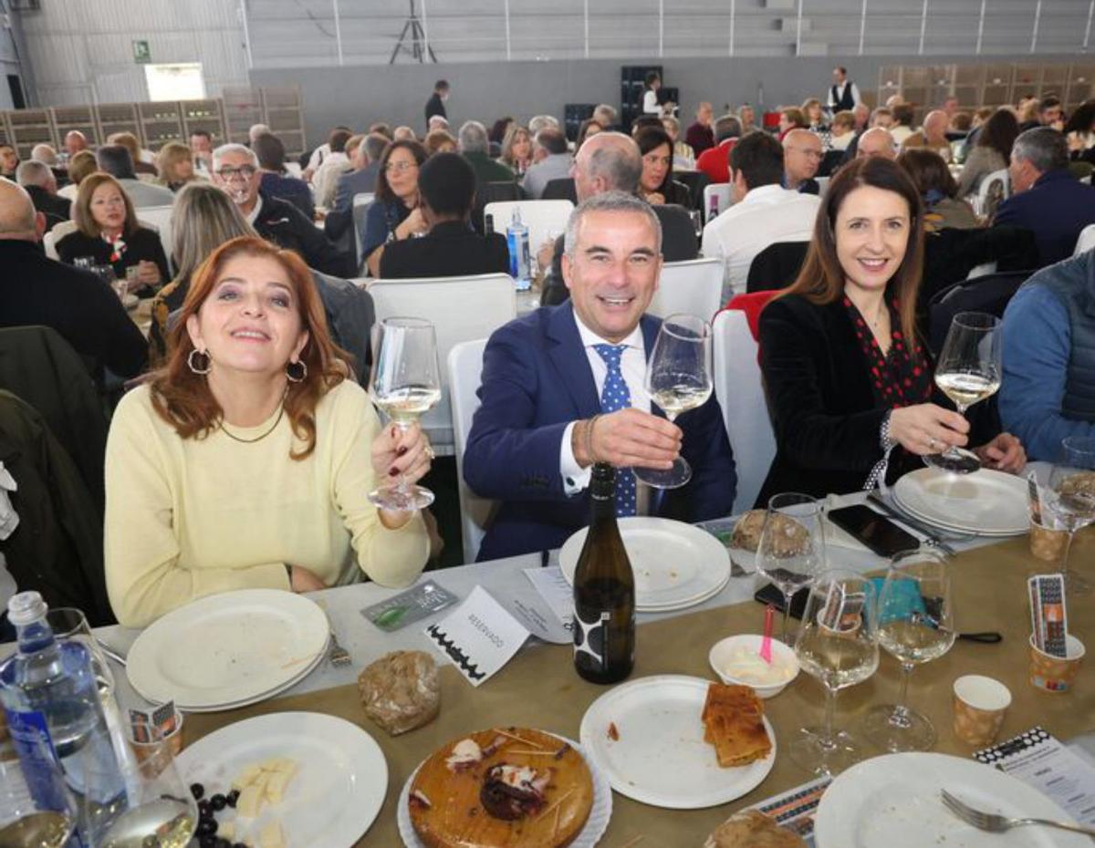 Carrión (centro), y María José Gómez (i.). |  N.P.