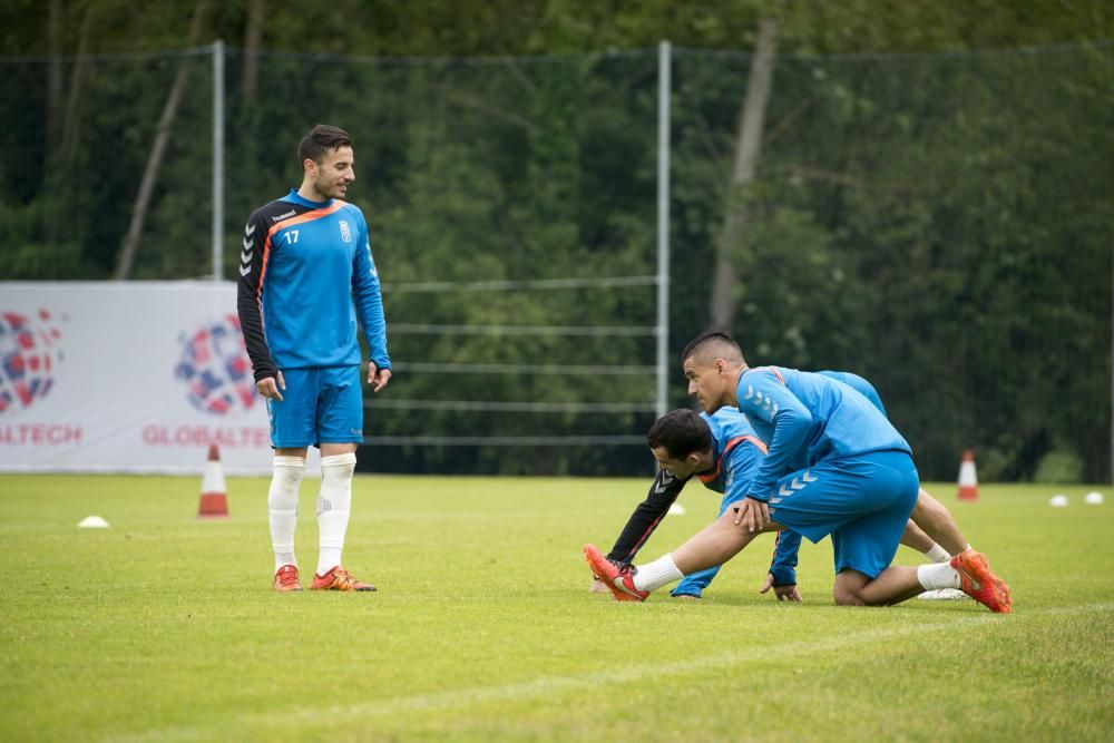 Entrenamiento del Real Oviedo